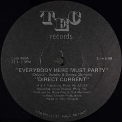 Direct Current - Direct Current - Everybody Here Must Party - Tec Records