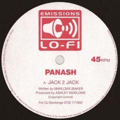 Panash - Panash - Jack 2 Jack - Emissions Audio Output
