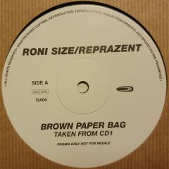 Roni Size / Reprazent - Roni Size / Reprazent - Brown Paper Bag / Hi-Potent - Talkin' Loud