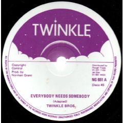 Twinkle Brothers - Twinkle Brothers - Everybody Needs Somebody - Twinkle Music