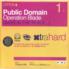 Public Domain - Public Domain - Operation Blade (Bass In The Place) - Xtravaganza