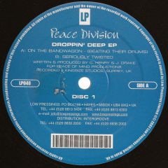 Peace Division - Droppin' Deep EP - Low Pressing