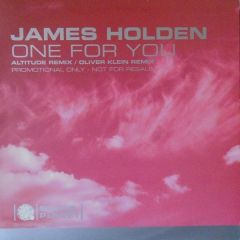 James Holden - James Holden - One For You (Remixes) - Silver Planet 
