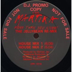 Martika - Martika - More Than You Know (The Jellybean Re-Mix) - CBS