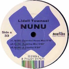Lidell Townsell - Lidell Townsell - Nunu - Mostiko