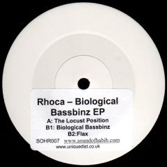 Rhoca - Rhoca - Biological Bassbinz EP - Sound Of Habib 