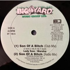 Lady Saw - Lady Saw - Son Of A B*tch - Big Yard