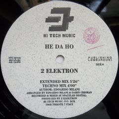 2 Elektron - 2 Elektron - He Da Ho - Hi Tech Music