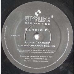 Sergio C - Sergio C - Texture / Planar Tilling - Vinylife Recordings