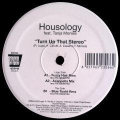 Housology Ft Tanja Monies - Housology Ft Tanja Monies - Turn Up That Stereo - Sound Division