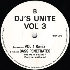 DJ's Unite - DJ's Unite - Volume 3 - Impact