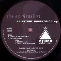 Spiritualist - Spiritualist - Spiritual Awakening EP - Azwan Transmissions