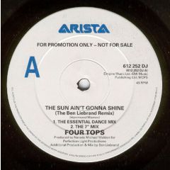 Four Tops - Four Tops - The Sun Ain't Gonna Shine (The Ben Liebrand Remix) - Arista
