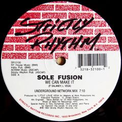 Sole Fusion - Sole Fusion - We Can Make It - Strictly Rhythm