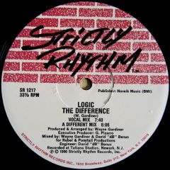 Logic - Logic - The Difference - Strictly Rhythm