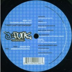 Herd & Fitz Featuring Abigail Bailey - Herd & Fitz Featuring Abigail Bailey - I Just Can't Get Enough - J:Funk Recordings