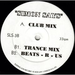 Return Of The Vinyl Bandits - Return Of The Vinyl Bandits - Simon Says - Sleeping Lions