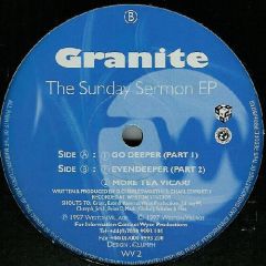 Granite - Granite - The Sunday Sermon EP - Weston Village