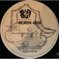 Black Rob - Black Rob - You don't know Me - Bad Boy