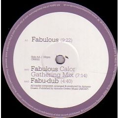 Antonio Ocasio - Antonio Ocasio - Fabulous - Counter Point