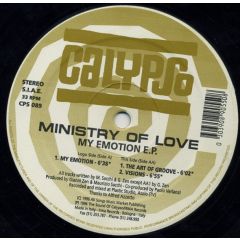 Ministry Of Love - Ministry Of Love - My Emotion EP - Calypso