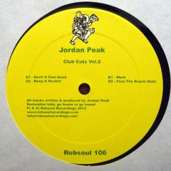 Jordan Peak - Jordan Peak - Club Cuts Vol.2 - Robsoul Recordings