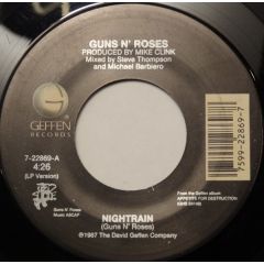 Guns N' Roses - Guns N' Roses - Nightrain - Geffen Records