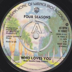 Four Seasons - Four Seasons - Who Loves You - Warner Bros. Records