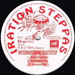 Iration Steppas / Iration Steppas Meets Dubplate K - Iration Steppas / Iration Steppas Meets Dubplate K - International Footstep / Mistikal Warrior - Iration Steppa