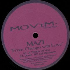 Mazi Namvar - Mazi Namvar - From Chicago With Love - Movim Recordings