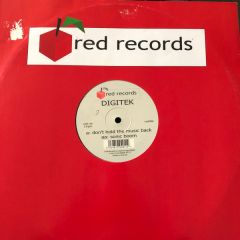 Digitek - Digitek - Don't Hold Back The Music - Red Record