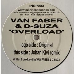 Van Faber & D-Suza - Van Faber & D-Suza - Overload - Inspired Records