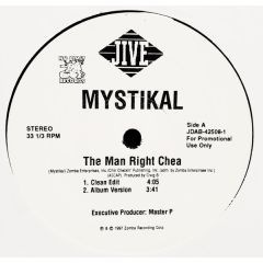 Mystikal - Mystikal - The Man Right Chea - Jive