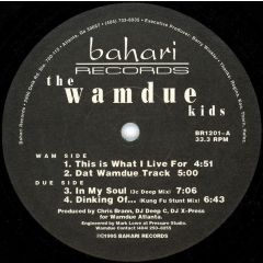 Wamdue Kids - This Is What I Live For - Bahari Records