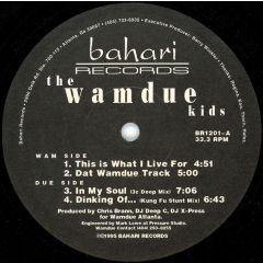 Wamdue Kids - This Is What I Live For - Bahari Records