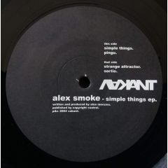 Alex Smoke - Alex Smoke - Simple Things EP - Vakant