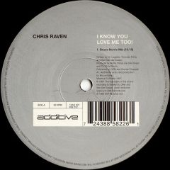 Chris Raven - Chris Raven - I Know You Love Me Too - Additive