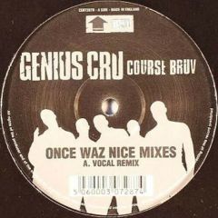 Genius Cru - Genius Cru - Course Bruv - Incentive