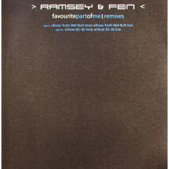 Ramsey & Fen - Ramsey & Fen - Favourite Part Of Me (Remixes) - Bug Records