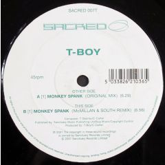 T-Boy - T-Boy - Monkey Spank - Sacred Beats