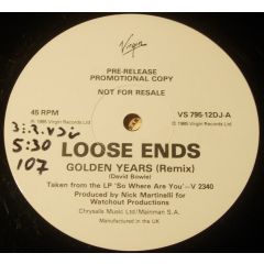 Loose Ends - Loose Ends - Golden Years - Virgin