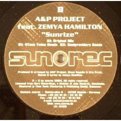 A&P Project - A&P Project - Sunrize - Sunrec