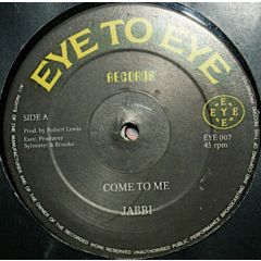Jabbi - Jabbi - Come To Me - Eye To Eye