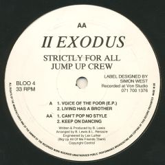 Ii Exodus - Ii Exodus - Voice Of The Poor E.P. - II Exodus