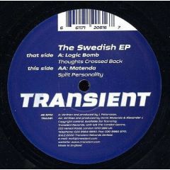 Logic Bomb / Matenda - Logic Bomb / Matenda - The Swedish EP - Transient Records