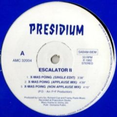 Escalator Ii - Escalator Ii - X-Mas Poing - Presidium Records
