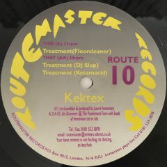 Kektex - Kektex - Treatment - Routemaster Records