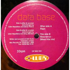 Data Base - Data Base - Flash - Wax Records