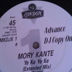 Mory Kanté - Mory Kanté - Yé Ké Yé Ké - London Records