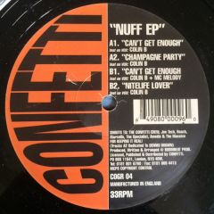 Boombeat Productions - Boombeat Productions - Nuff EP - Confetti Grooves